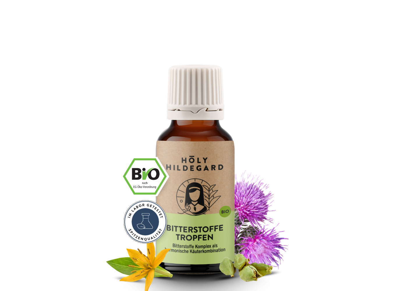 Holy Hildegard BitterPower Kräuterbitter Original (BIO) 20 ml