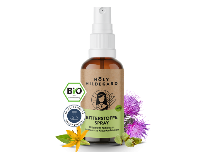 Holy Hildegard BitterPower Spray Kräuterbitter Original (BIO) 20 ml