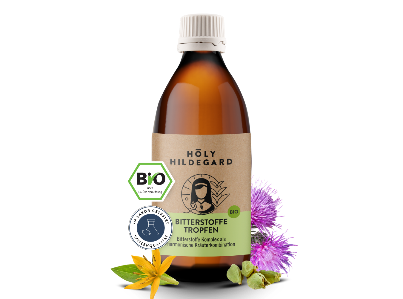 Holy Hildegard BitterPower Kräuterbitter Original (BIO) 200 ml