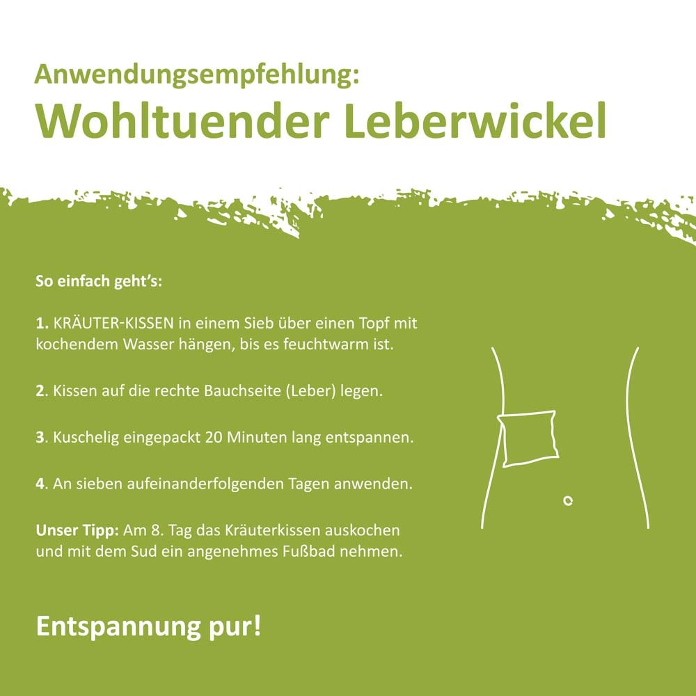 Holy KräuterKissen für Leberwickel
