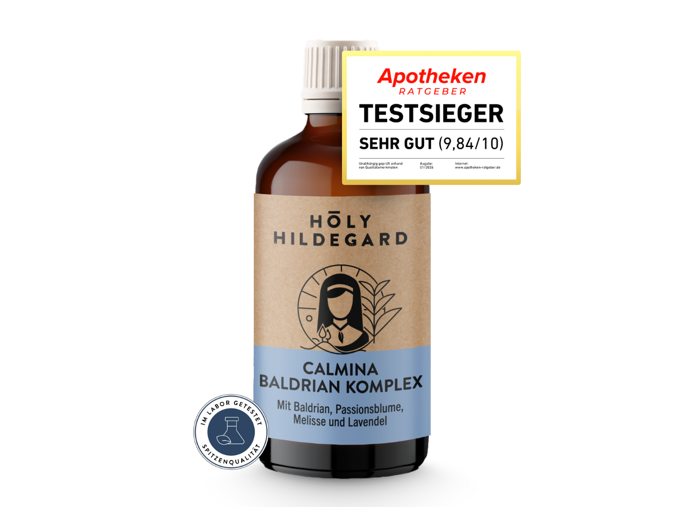 Holy Hildegard CALMINA!® SCHLAFKRAFT mit Baldrian 100 ml
