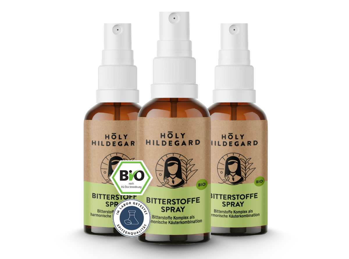 Holy Hildegard BitterPower Spray Kräuterbitter Original (BIO) 20 ml