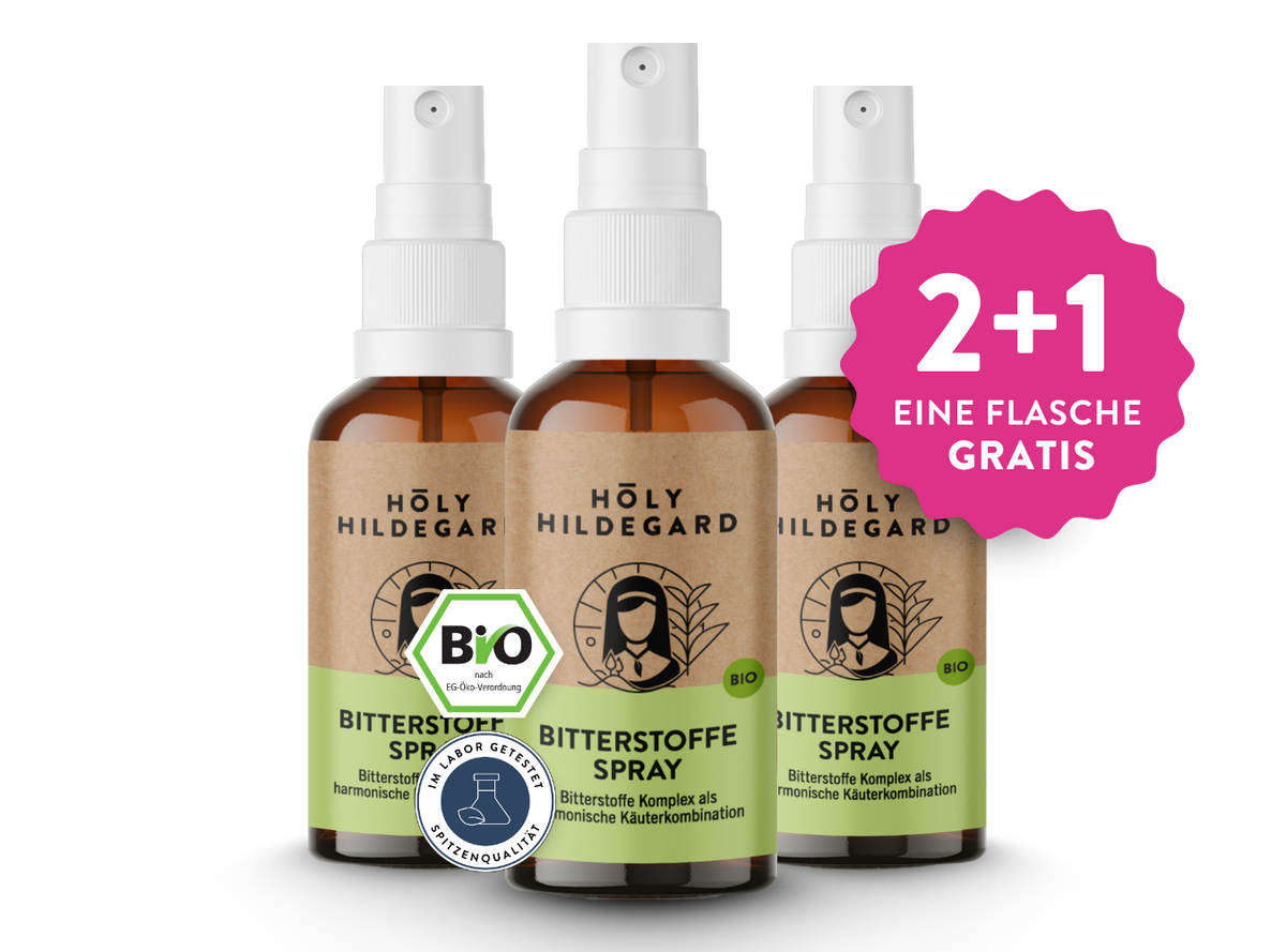 Holy Hildegard BitterPower Spray Kräuterbitter Original (BIO) 20 ml