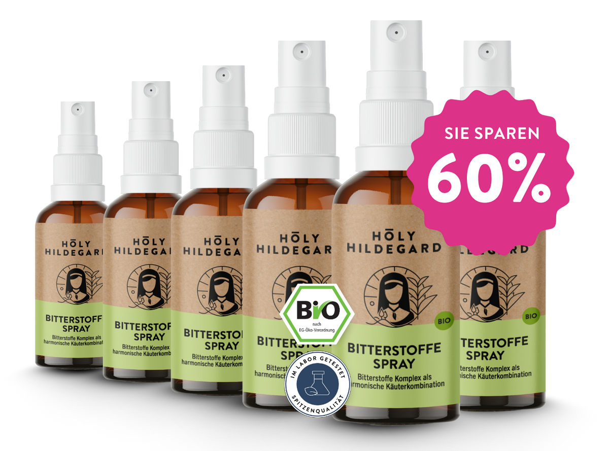 Holy Hildegard BitterPower Spray Kräuterbitter Original (BIO) 20 ml