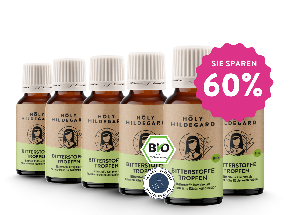Holy Hildegard BitterPower Kräuterbitter Original (BIO) 20 ml