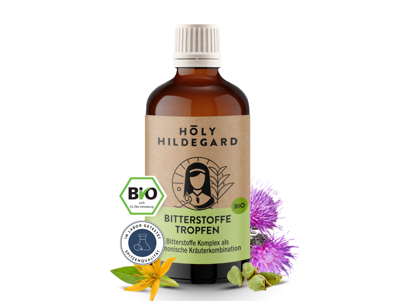 Holy Hildegard BitterPower Kräuterbitter Original (BIO) 100 ml