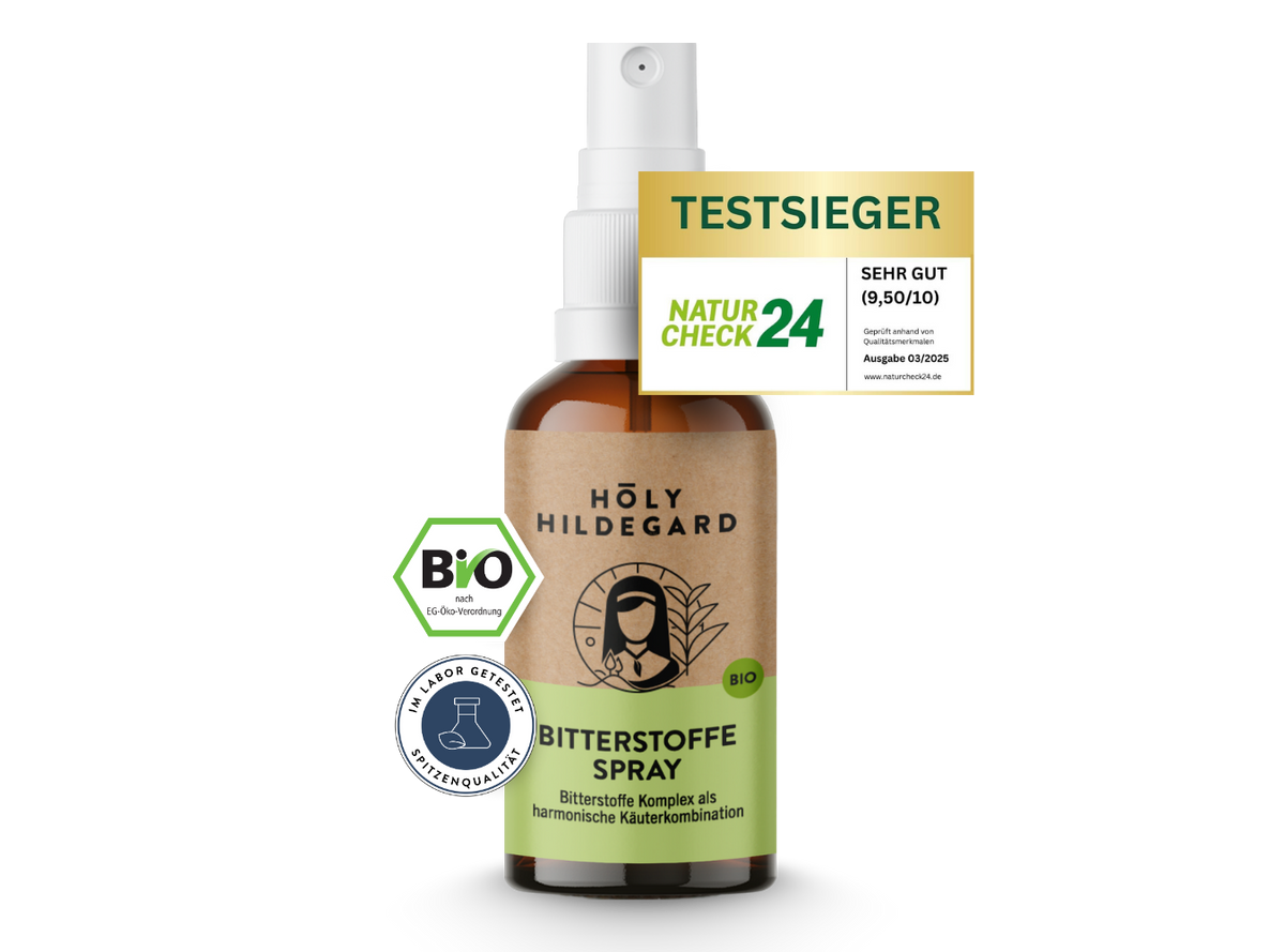 Holy Hildegard BitterPower Spray Kräuterbitter Original (BIO) 20 ml
