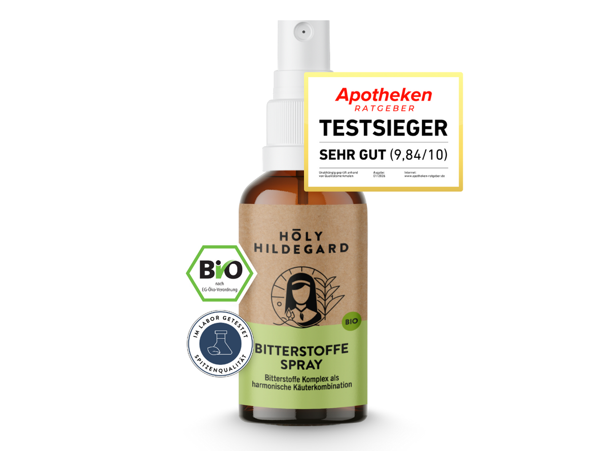 Holy Hildegard BitterPower Spray Kräuterbitter Original (BIO) 20 ml