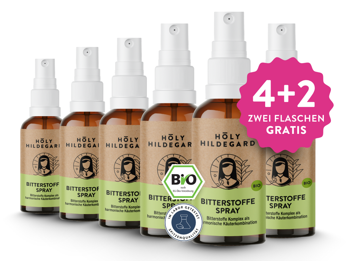 Holy Hildegard BitterPower Spray Kräuterbitter Original (BIO) 20 ml