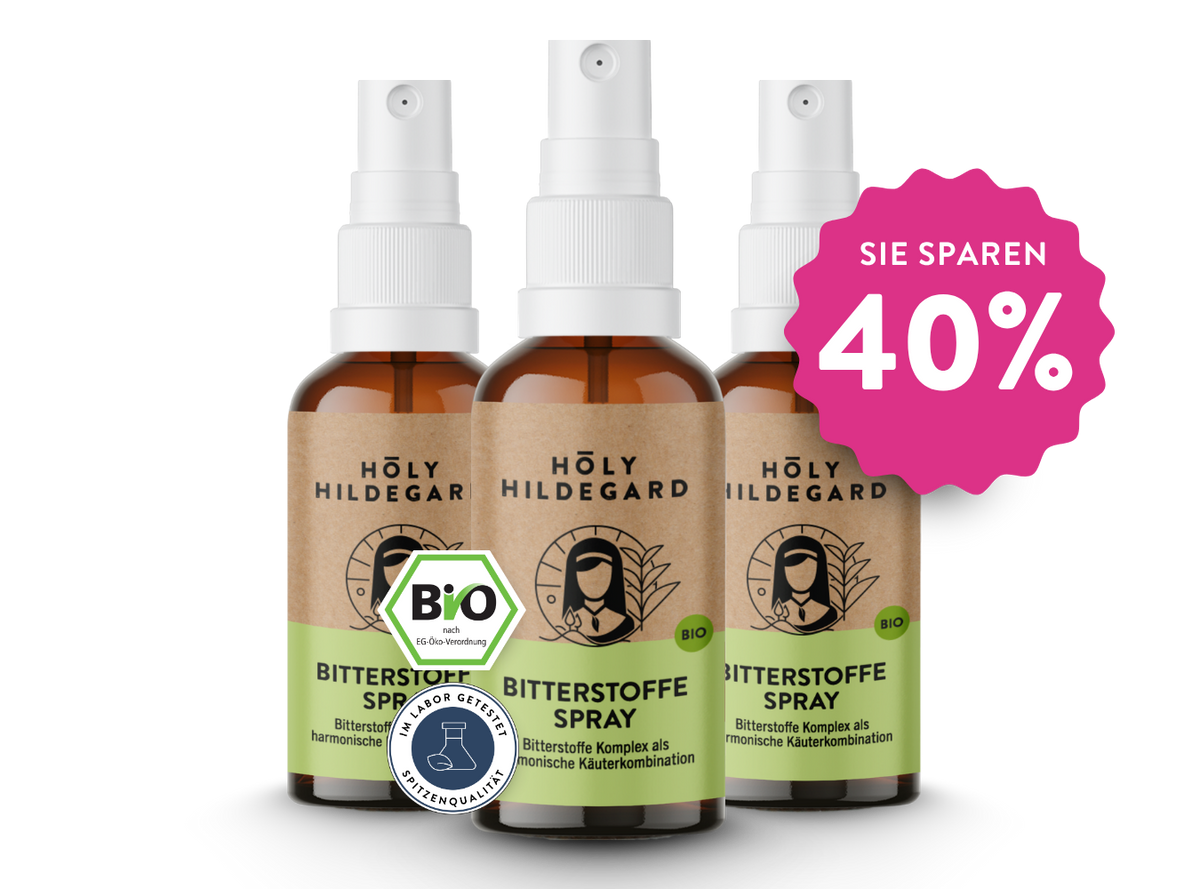 Holy Hildegard BitterPower Spray Kräuterbitter Original (BIO) 20 ml